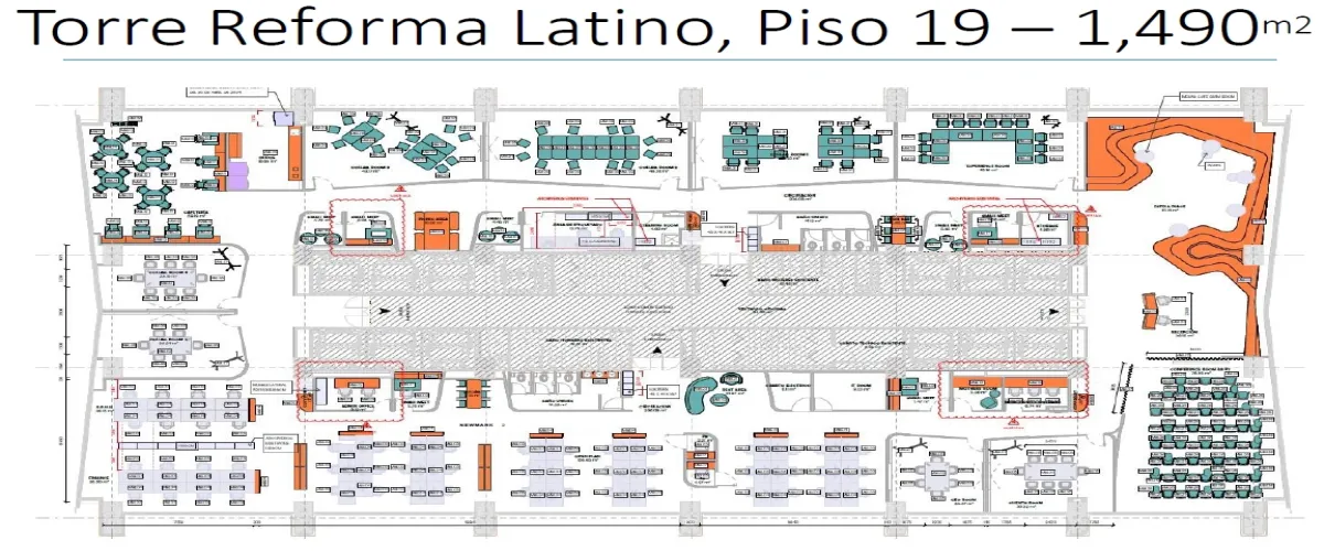 296 Av. Paseo de la Reforma, CDMX, 06600, ,5 BathroomsBathrooms,Oficinas,Renta,Reforma Latino,Av. Paseo de la Reforma,1865