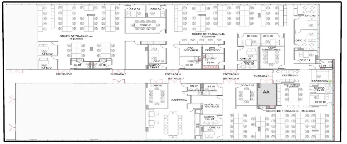 Costa del Este, Panama, 12 Habitaciones Habitaciones,7 BathroomsBathrooms,Oficinas,Renta,Plaza Real,1873