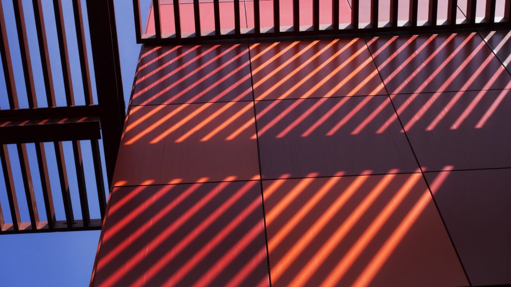 vista abstracta edificio