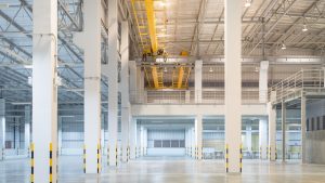 vista interior bodega industrial