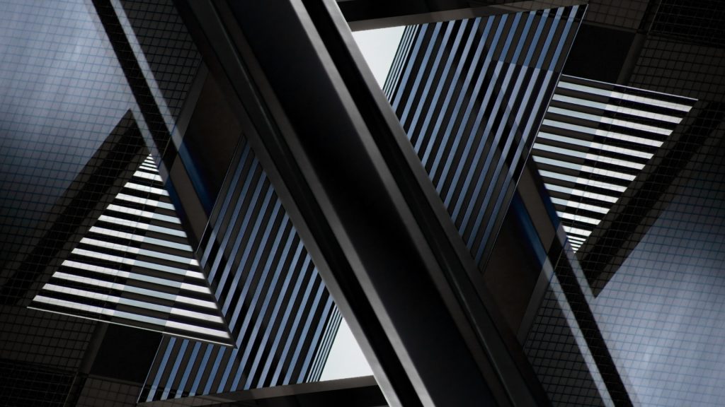 vista abstracta edificio